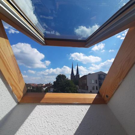 Gemuetliche Wohnung In Burg Burg bei Magdeburg Buitenkant foto