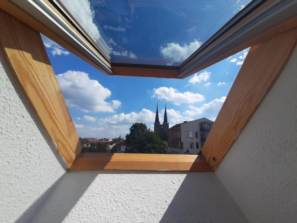 Gemuetliche Wohnung In Burg Burg bei Magdeburg Buitenkant foto